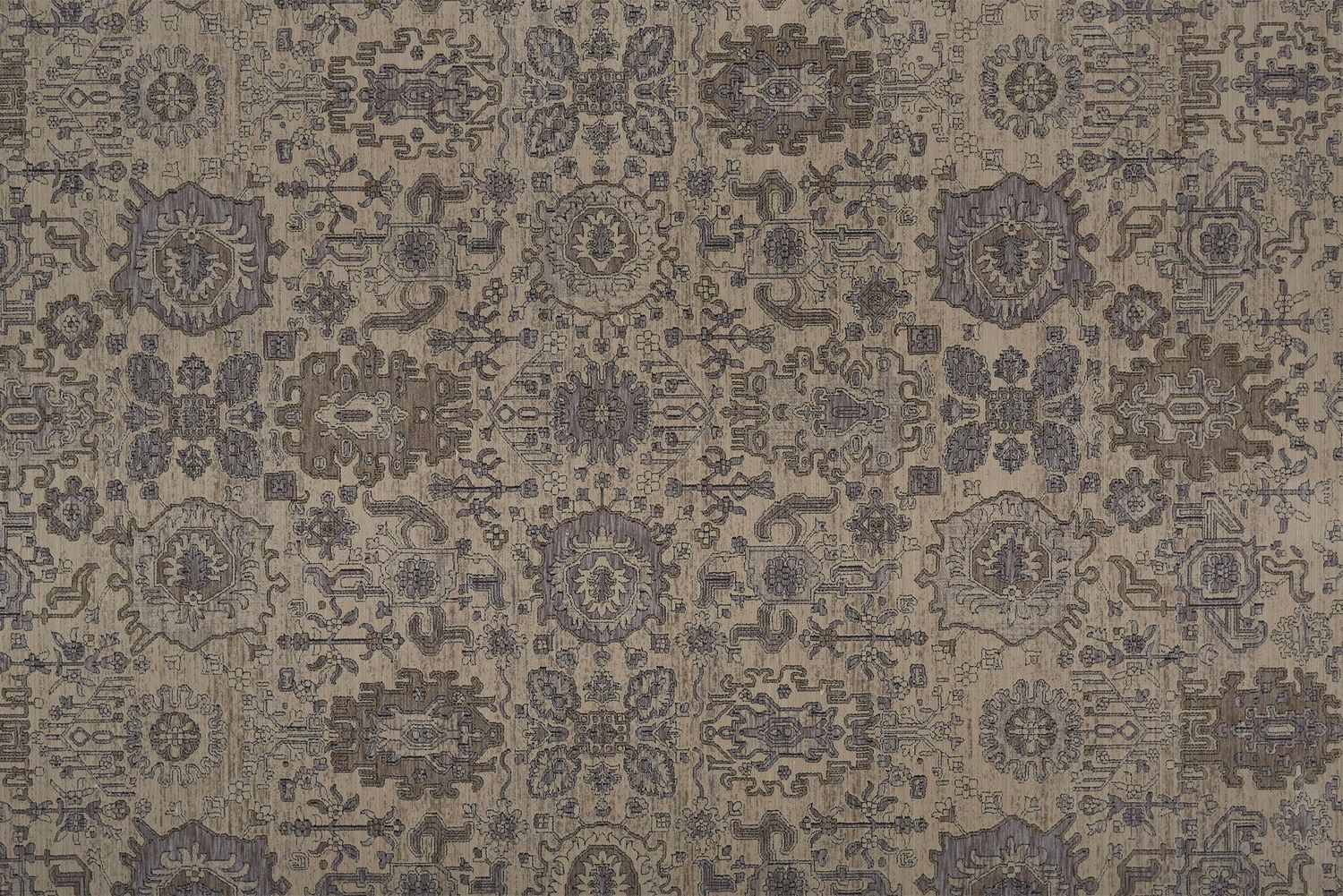 Gilford Beige and Gray Rug by BD Fine