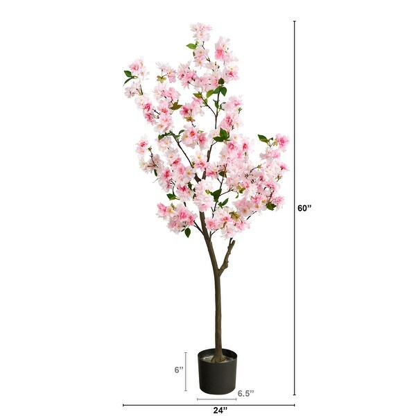 5' Cherry Blossom Artificial Tree