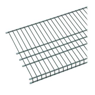 ClosetMaid Maximum Load 72 in. W x 16 in. D Silver Ventilated Wire Shelf 73571