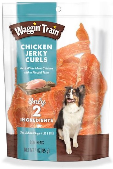 Waggin' Train Chicken Jerky Curls Dog Treats