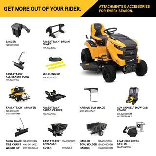 Cub Cadet XT1 Enduro LT 42 in. 19 HP Briggs and Stratton Engine Hydrostatic Drive Gas Riding Lawn Tractor LT42B