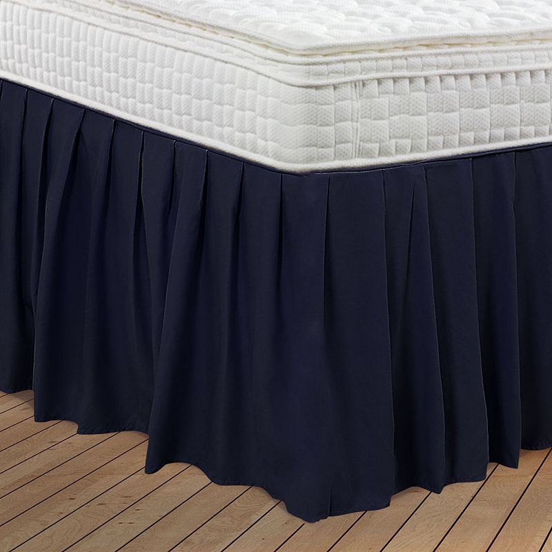 Polyester Bed Skirts 16 Drop Ruffled Brushed Soft Platform Full 54 x 75