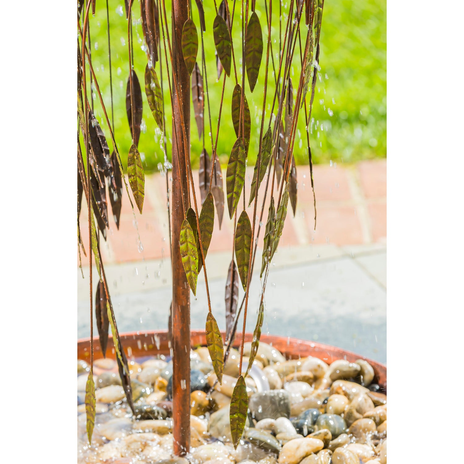 Weeping Willow Water Fall Fountain