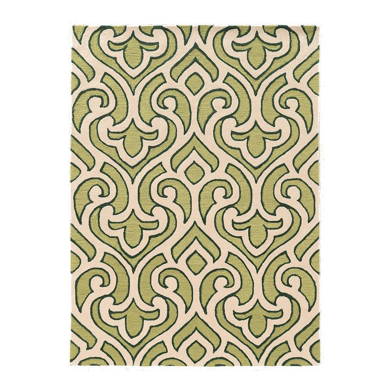 Linon Trio Traditional Design Rug