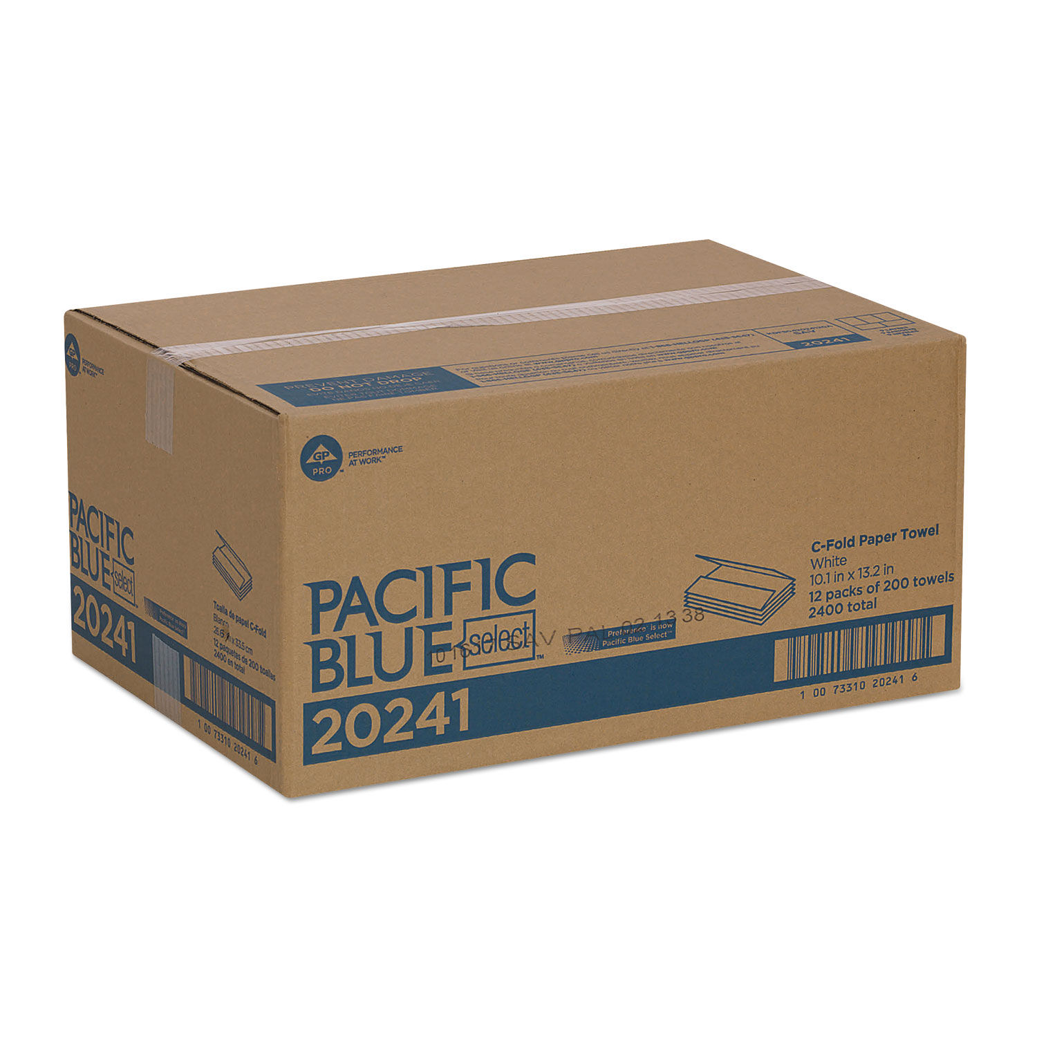 Pacific Blue Select C-Fold Paper Towel by Georgia Pacificandreg; Professional GPC20241