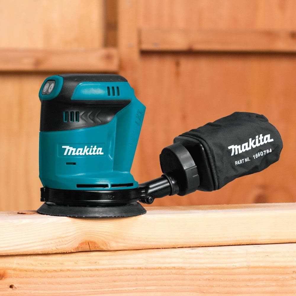 Makita 18V LXT Lithium-Ion Cordless 5 in. Random Orbit Sander (Tool only) XOB01Z from Makita