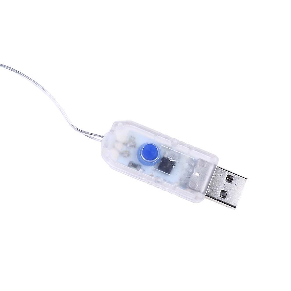 3000mm*3000mm 300leds Usb Curtain Light Copper Wire 8 Modes Lamp String Lights With Rf Remote Multicolor