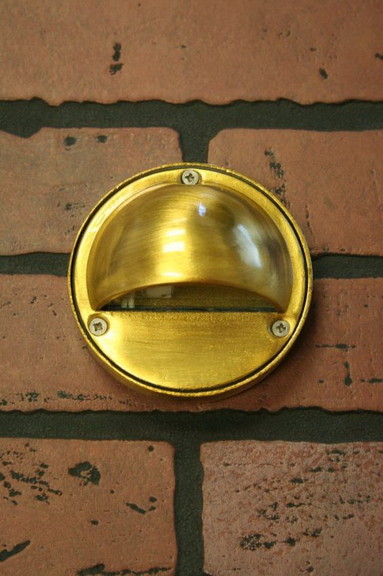 YardBright GBT5033 Brass Round Surface Lights