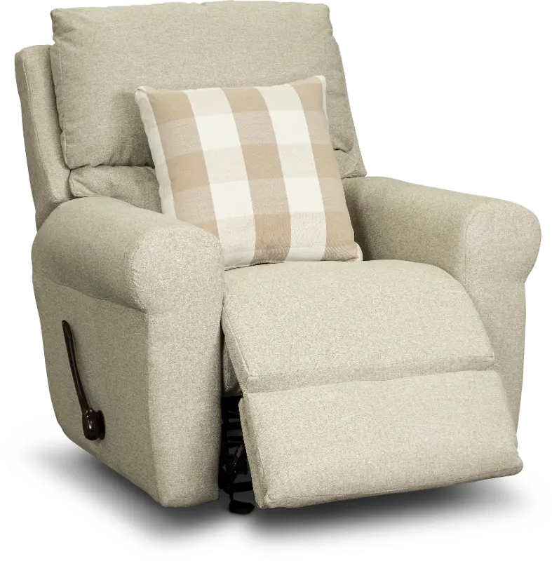 Westport Beige Lay Flat Glider Recliner