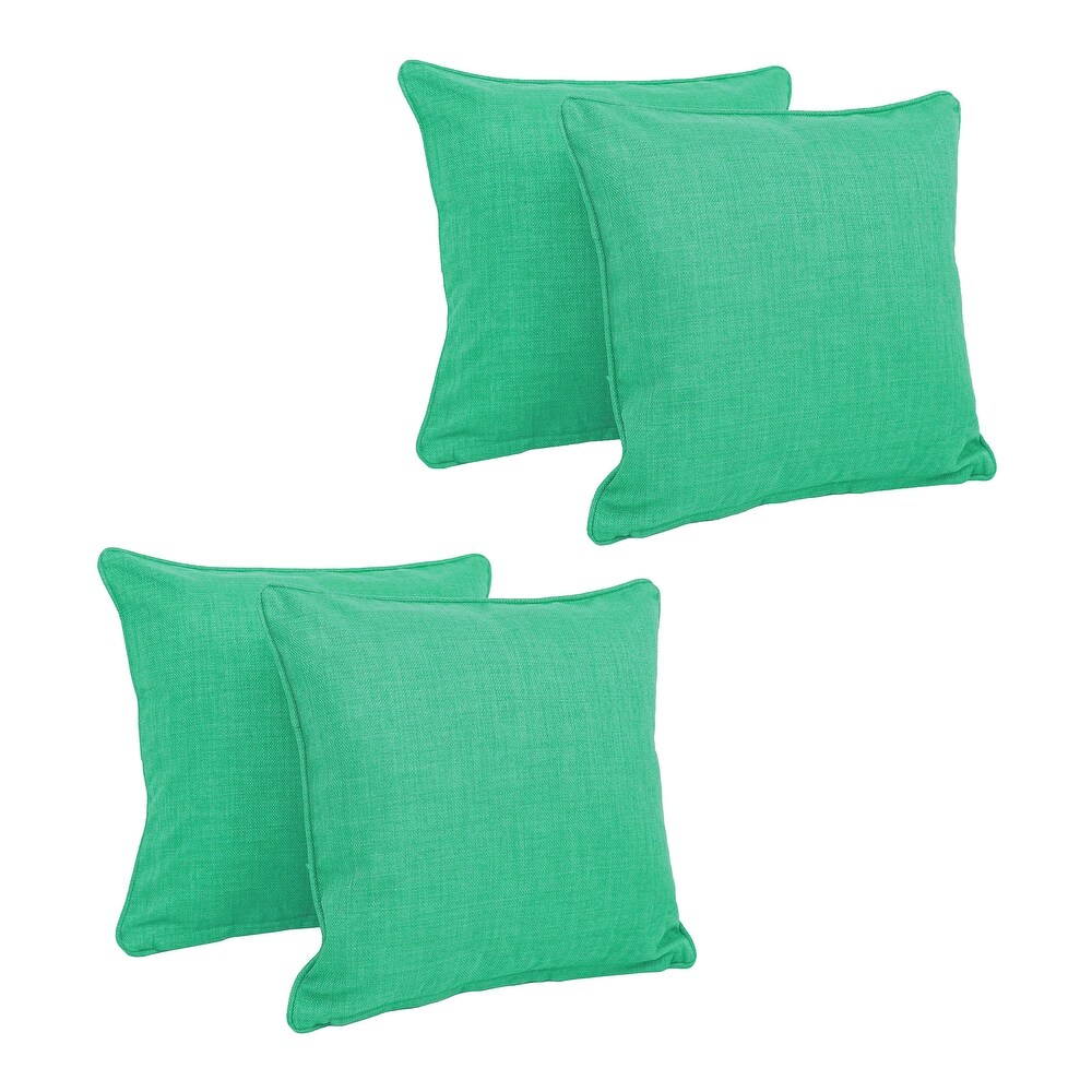 Blazing Needles 18 inch Accent Throw Pillows (Set of 4)