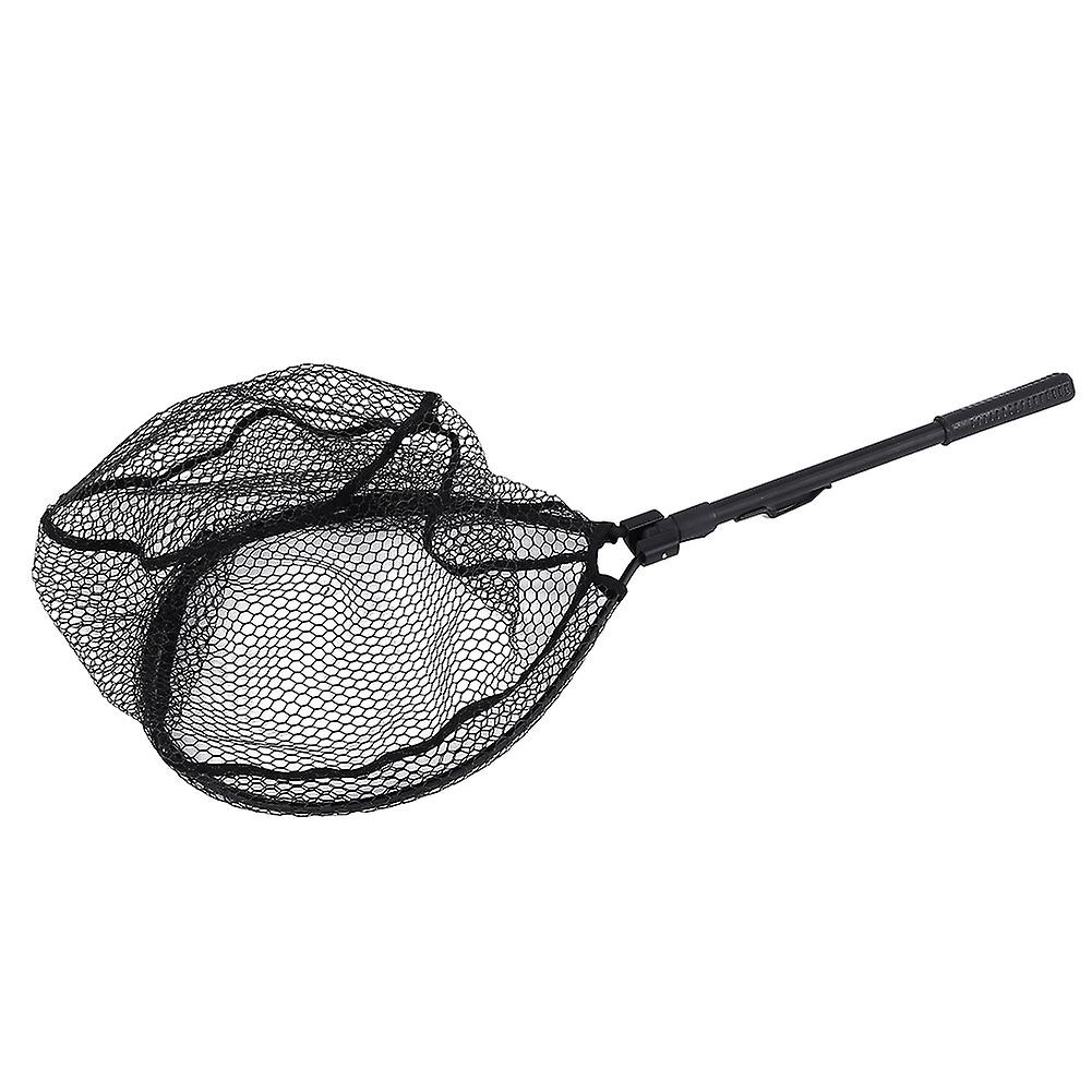 Portable Aluminum Alloy Fast Folding Fly Fishing Hand Dip Net Fishing Gear Equipment