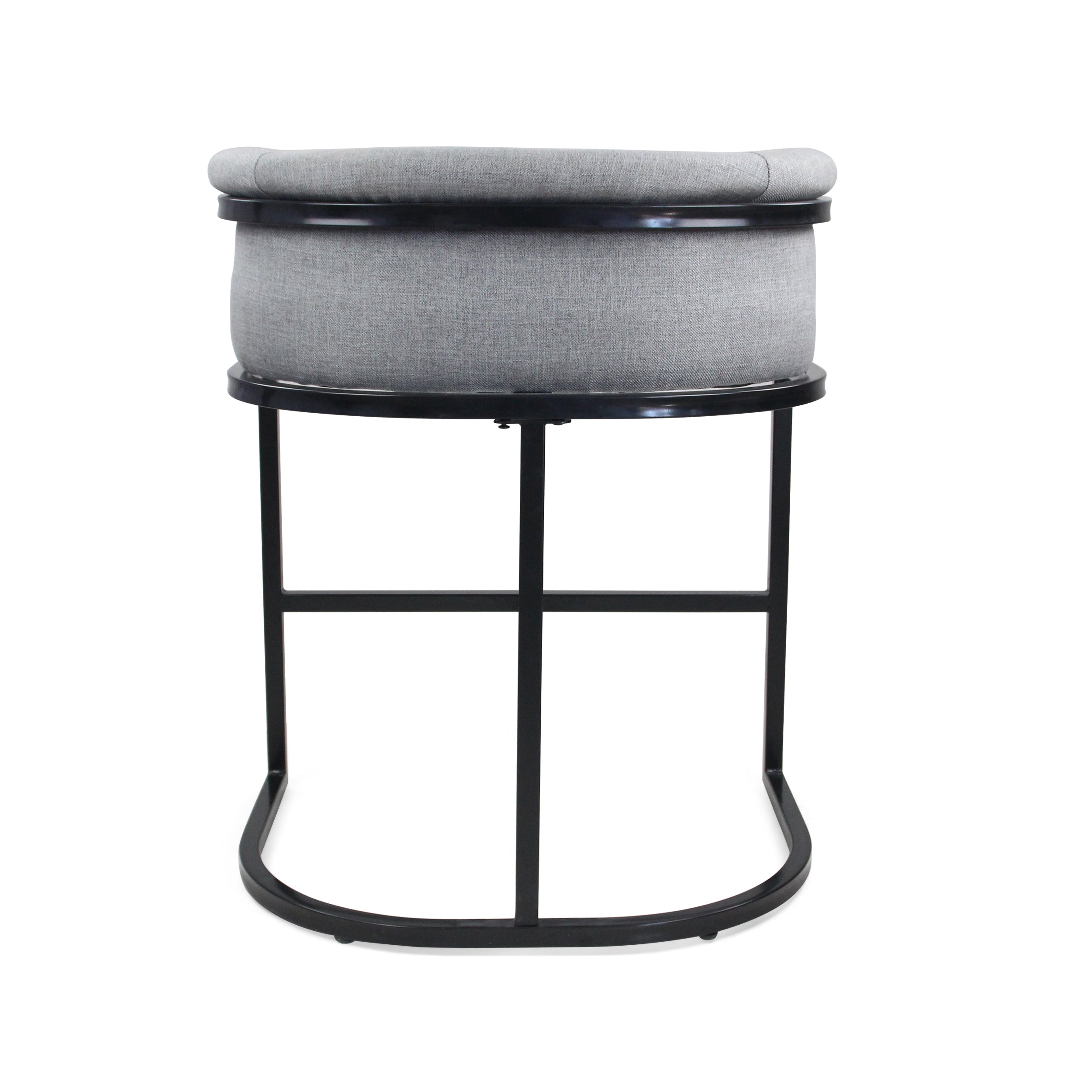 Best Modern Wide Bucket Upholstered Barstool