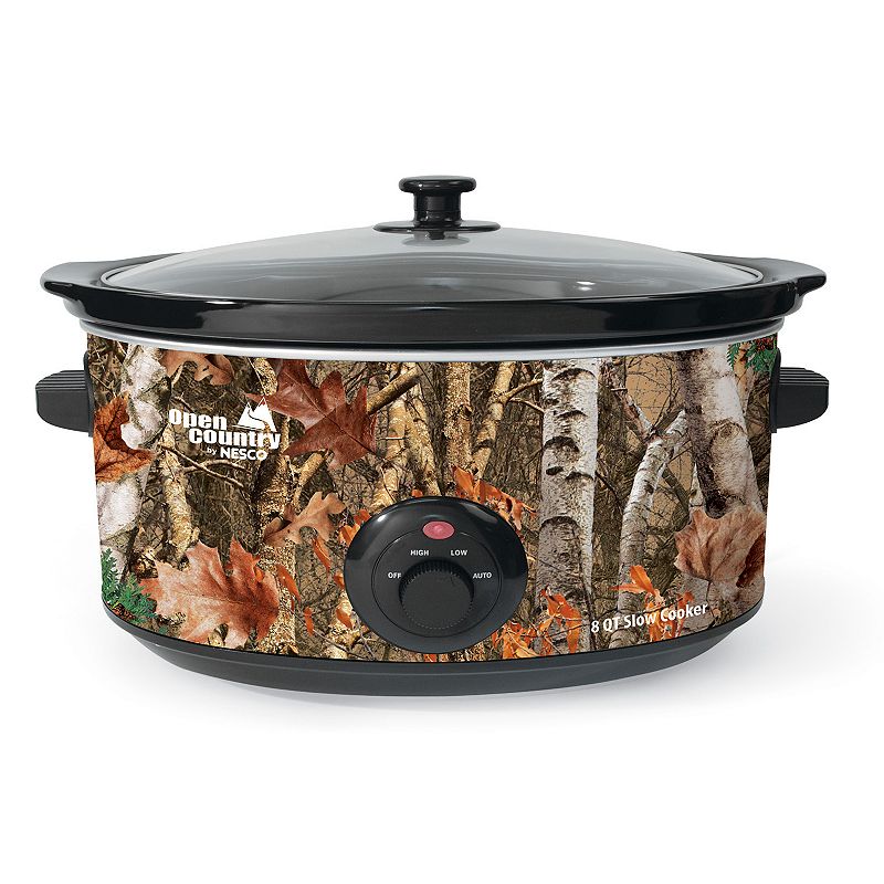 Open Country 8-qt. Camouflage Slow Cooker