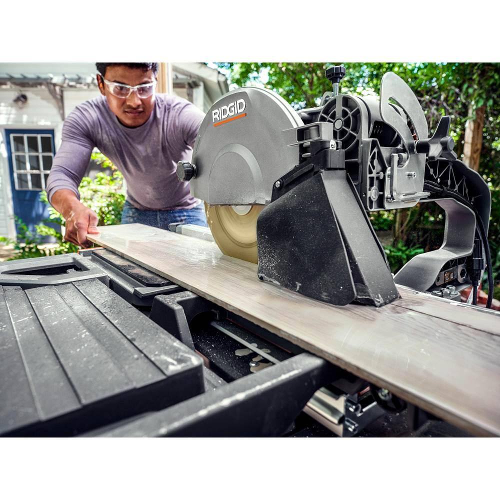 🎉Limited Time Offer🎉RIDGID 15 Amp 10 in. Wet Tile Saw with Portable Stand R4093