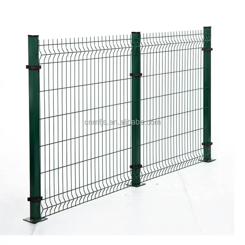 China factory supply high quality framework fence/Curvy welded wire mesh fence