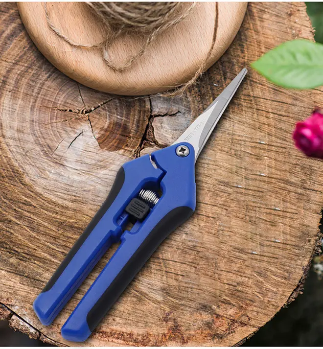 Wholesale Pruning Shears Heavy Duty Stainless Steel Ultra Sharp Multi Purpose Hand Pruner Scissors Trimming Plants Flowers