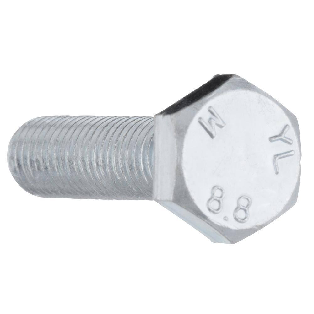 Everbilt 10 mm-1.5 x 40 mm Zinc-Plated Metric Hex Bolt 36088