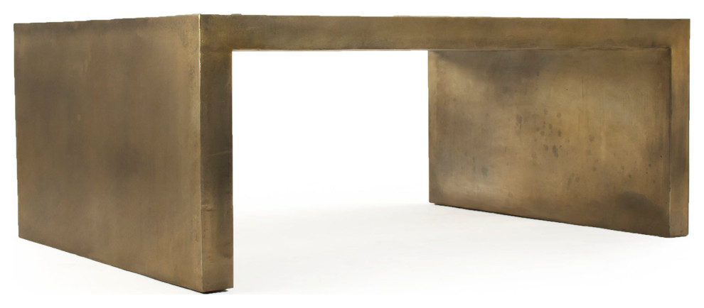 Aristide Coffee Table   Contemporary   Coffee Tables   by Hudson Home Decor  Houzz