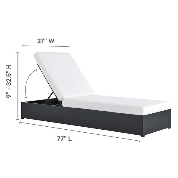 Tahoe Patio Aluminum Chaise Lounge Chair