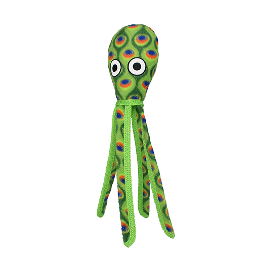 Tuffy® Ocean: Squid Green - Dog Toy