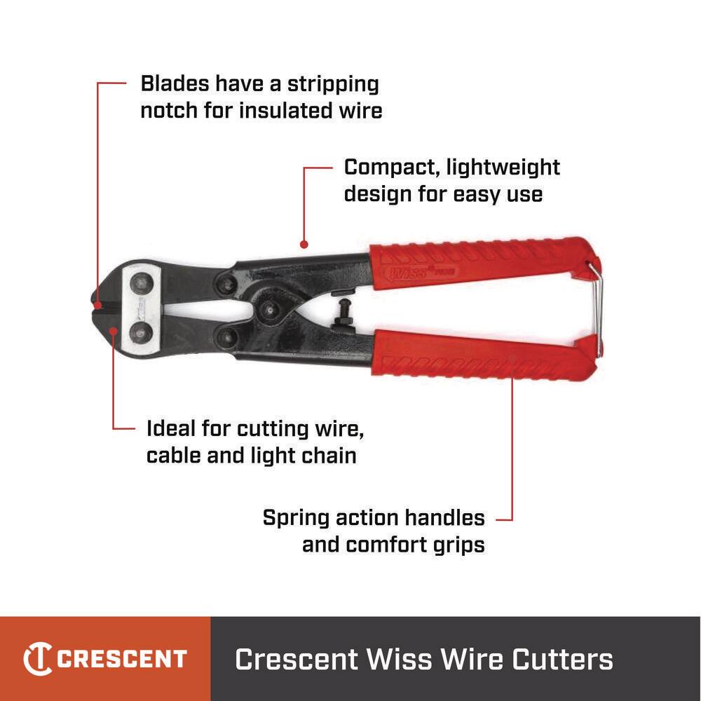 Wiss 8 in. Wire Cutter PWC9W