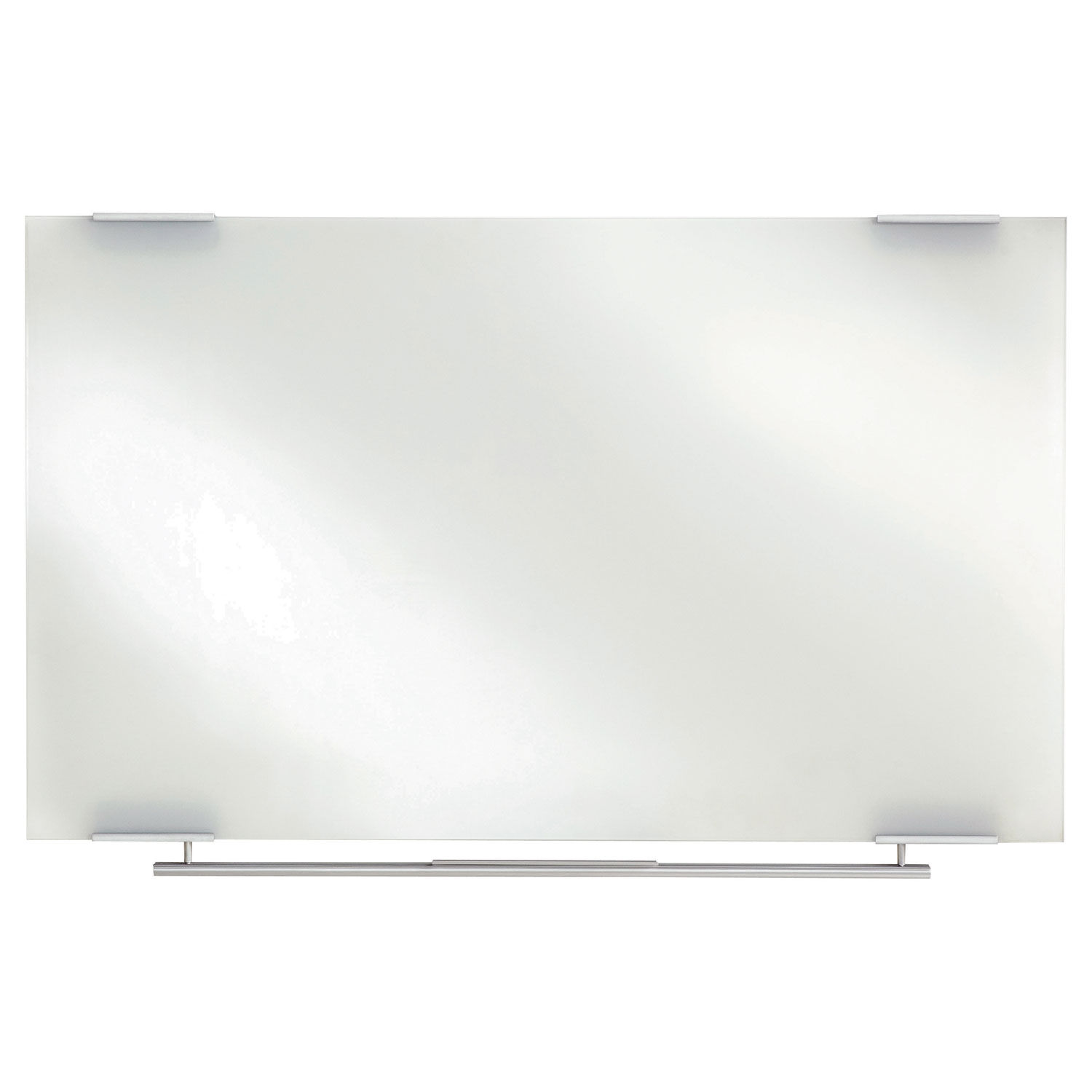 Clarity Glass Dry Erase Board with Aluminum Trim by Iceberg ICE31150