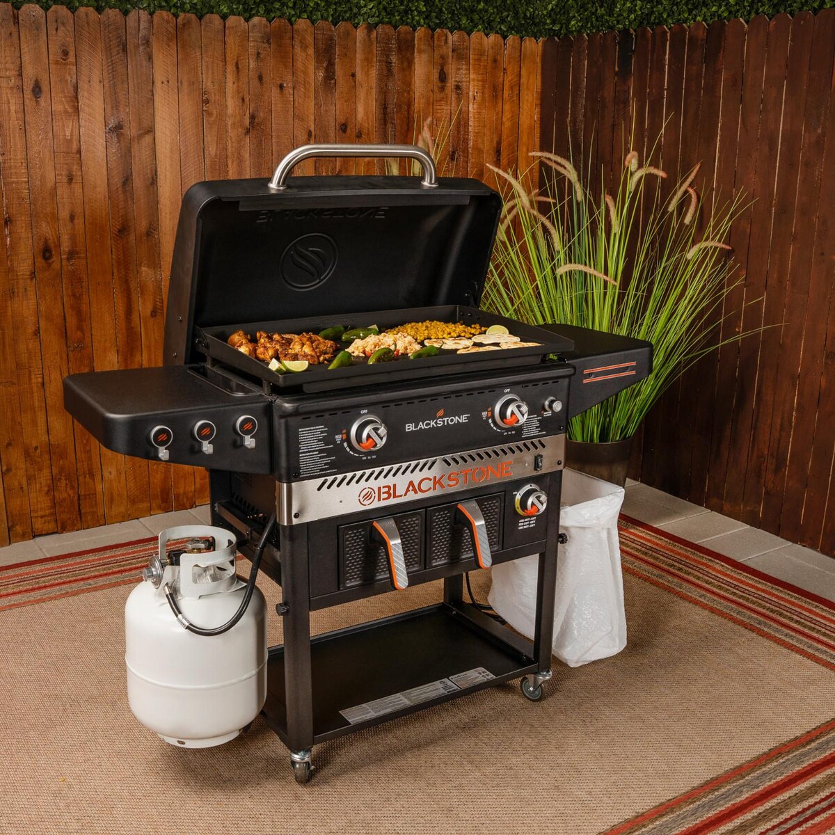 Blackstone Patio 28-Inch Griddle Cooking Station W/ Air Fryer