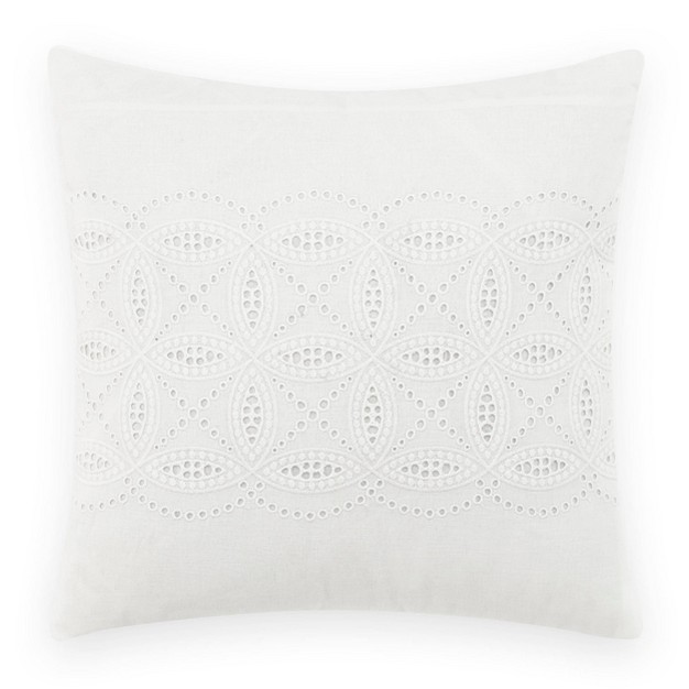 Annabella Decorative Throw Pillow White Laura Ashley