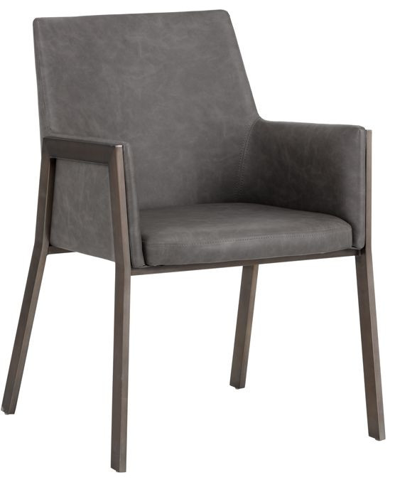 Sunpan Ikon Bernadette Dining Armchair   Contemporary   Dining Chairs   by Unlimited Furniture Group  Houzz