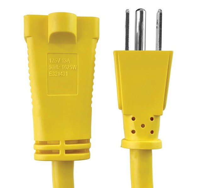 Stanley Tools Yellow Outdoor Power Extension Cord 15 Feet