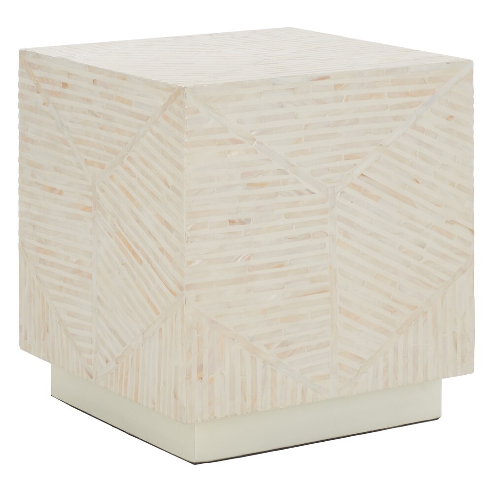 SAFAVIEH Home Collection Kiely Square Stool   17\