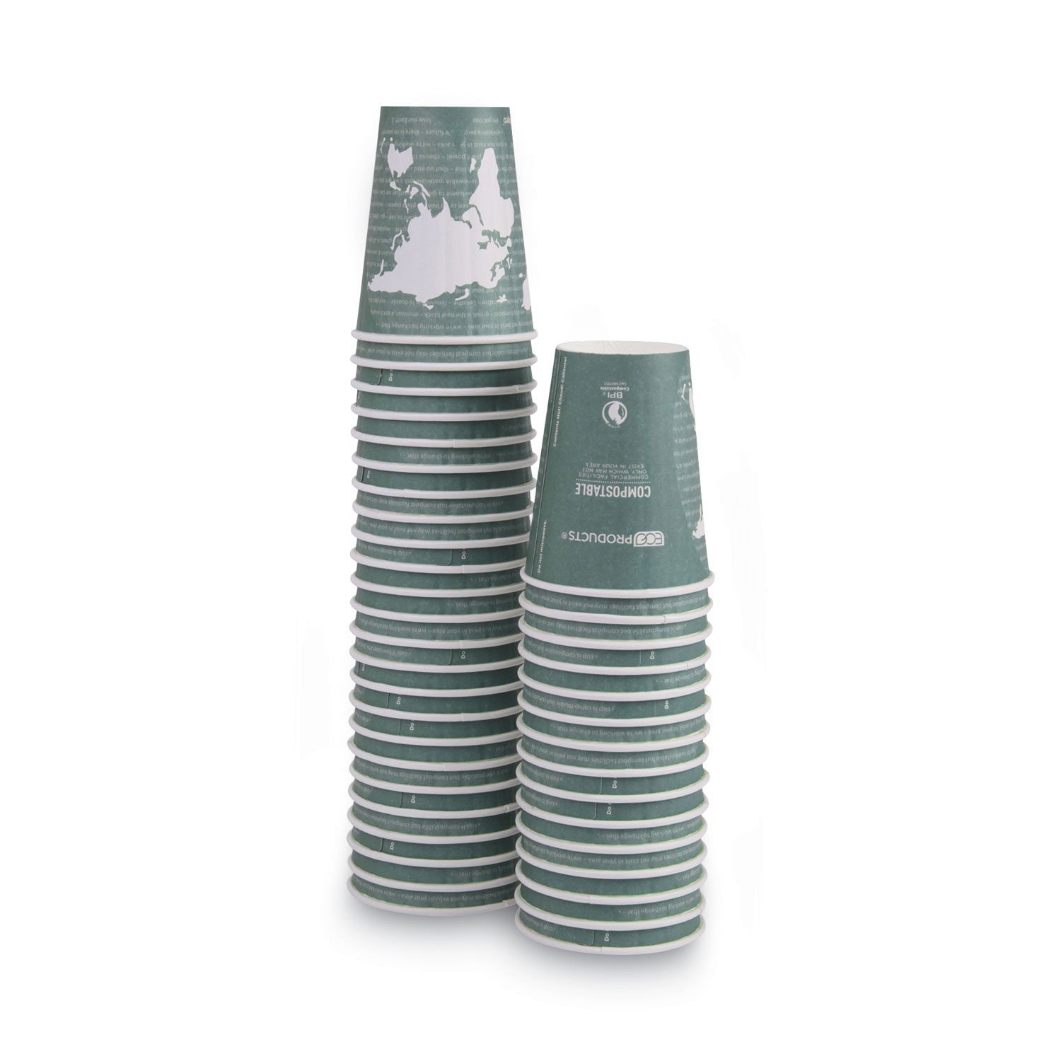 World Art Renewable and Compostable Insulated Hot Cups by Eco-Productsandreg; ECOEPBNHC12WD