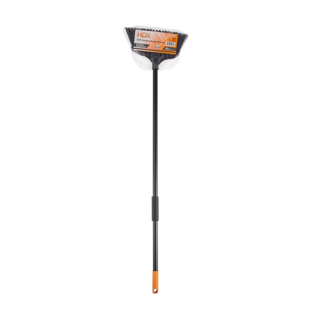 HDX 13 in. Super Stiff Angle Broom 2032S