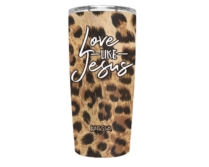 Kerusso Dual Wall / Stainless Steel Tumbler-Love Like Jesus， 20 oz. - MUGS290