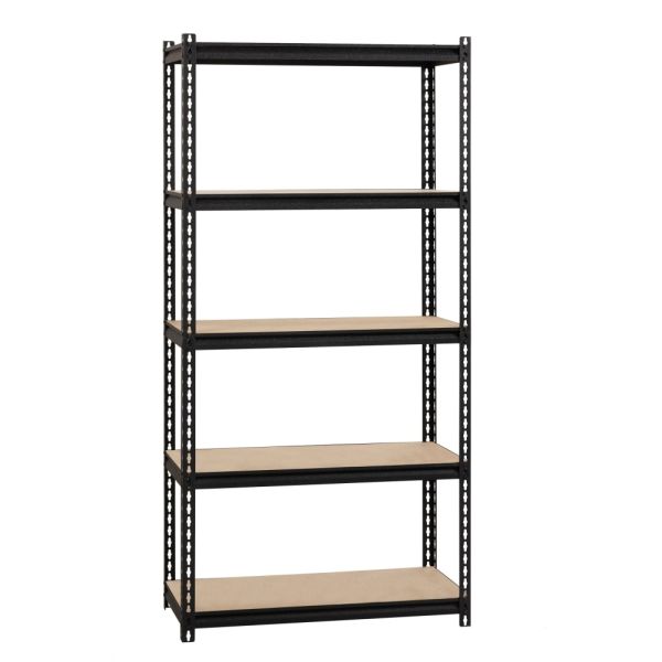 Lorell 2，300 lb Capacity Riveted Steel Shelving