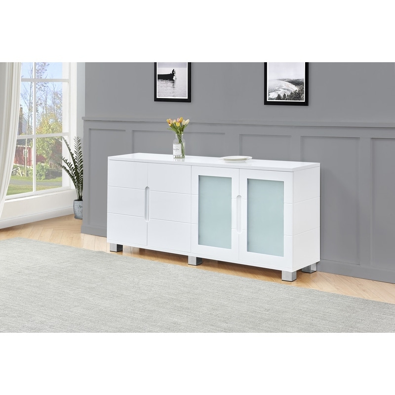 Best Quality Furniture 4 Door Buffet Server