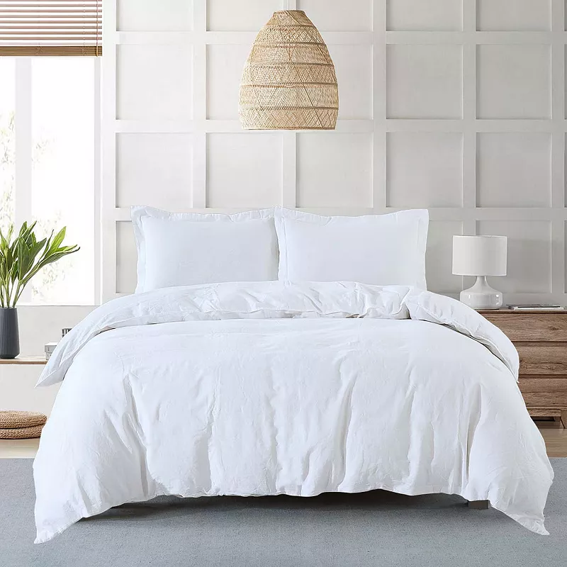 Pre-washed Linen Duvet Cover Set