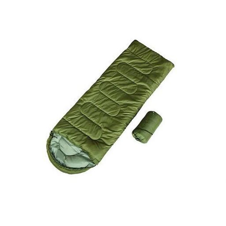 Outdoor Cold Weather Keep Warm Adult Envelope Sleeping Bag For Camping Hiking