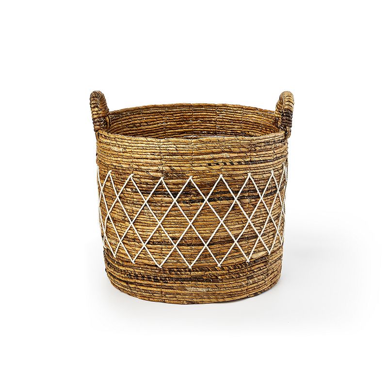 Saddle River Round Lattice Banana Basket 3-piece Set