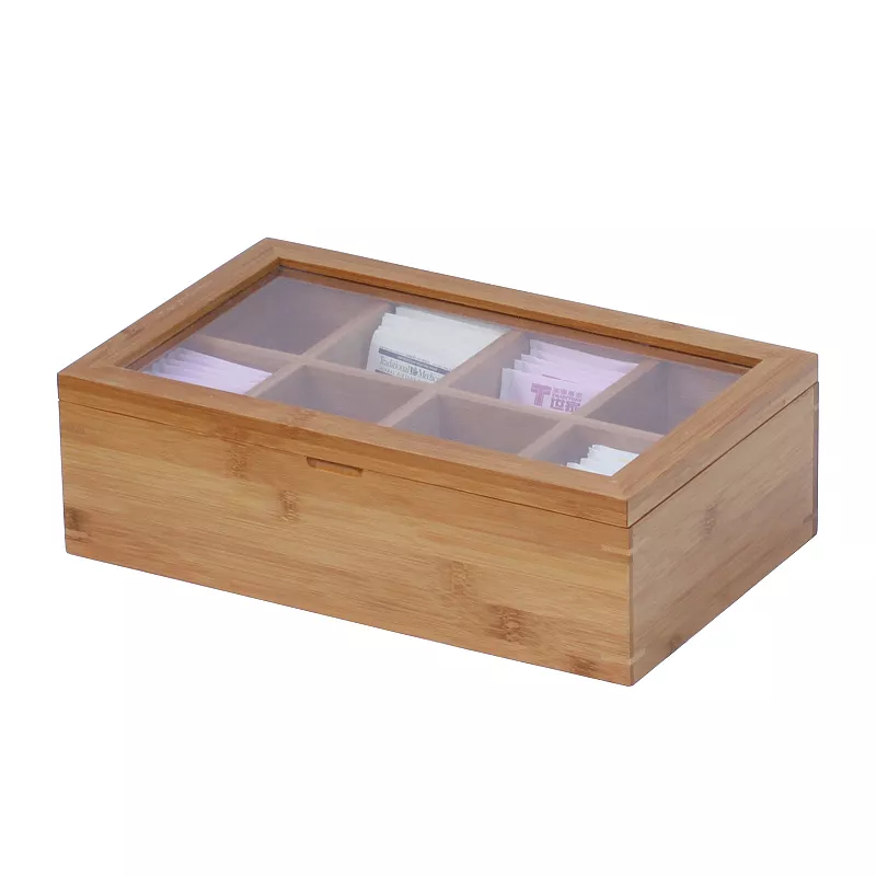 Oceanstar Bamboo Tea Box