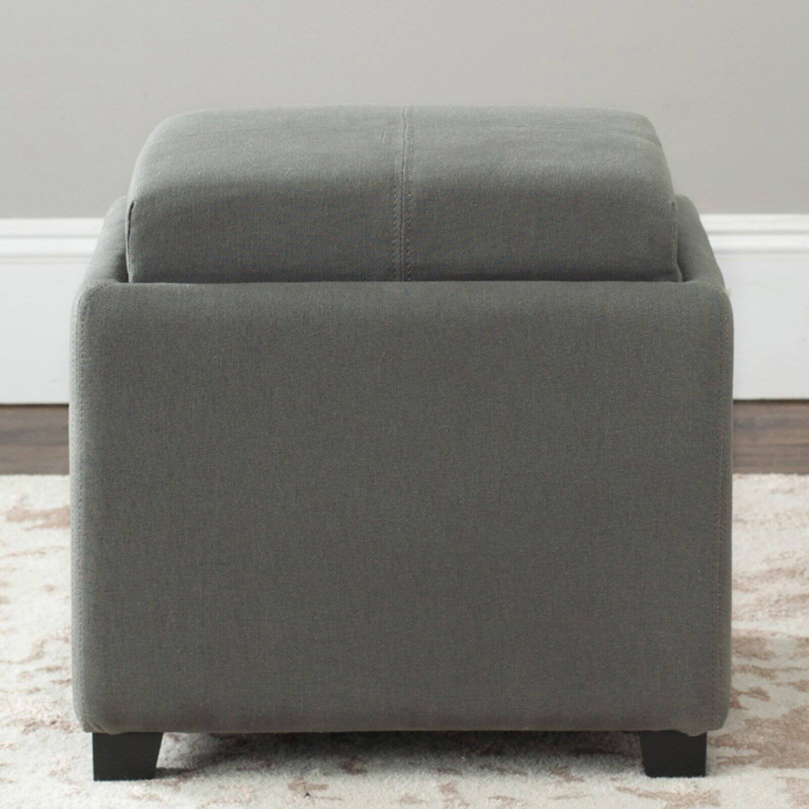 Safavieh Harrison Fabric Single Tray Ottoman