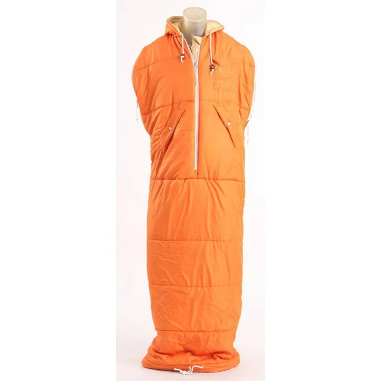 Wearable adult outdoor Equipment camping sleeping bag customization