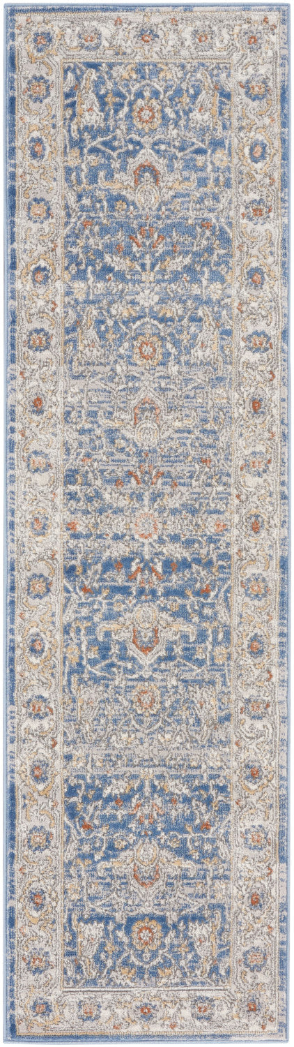 Series 4 Light Blue Grey Vintage Rug