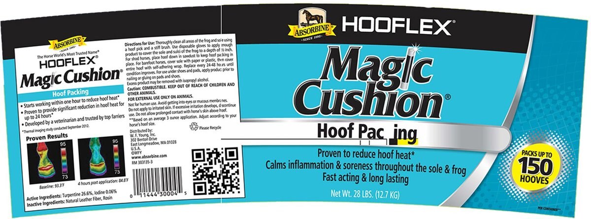 Absorbine Magic Cushion Horse Hoof Packing