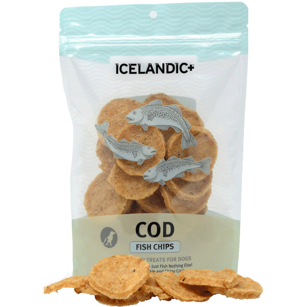 Icelandic+ Cod Fish Chips Dog Treats