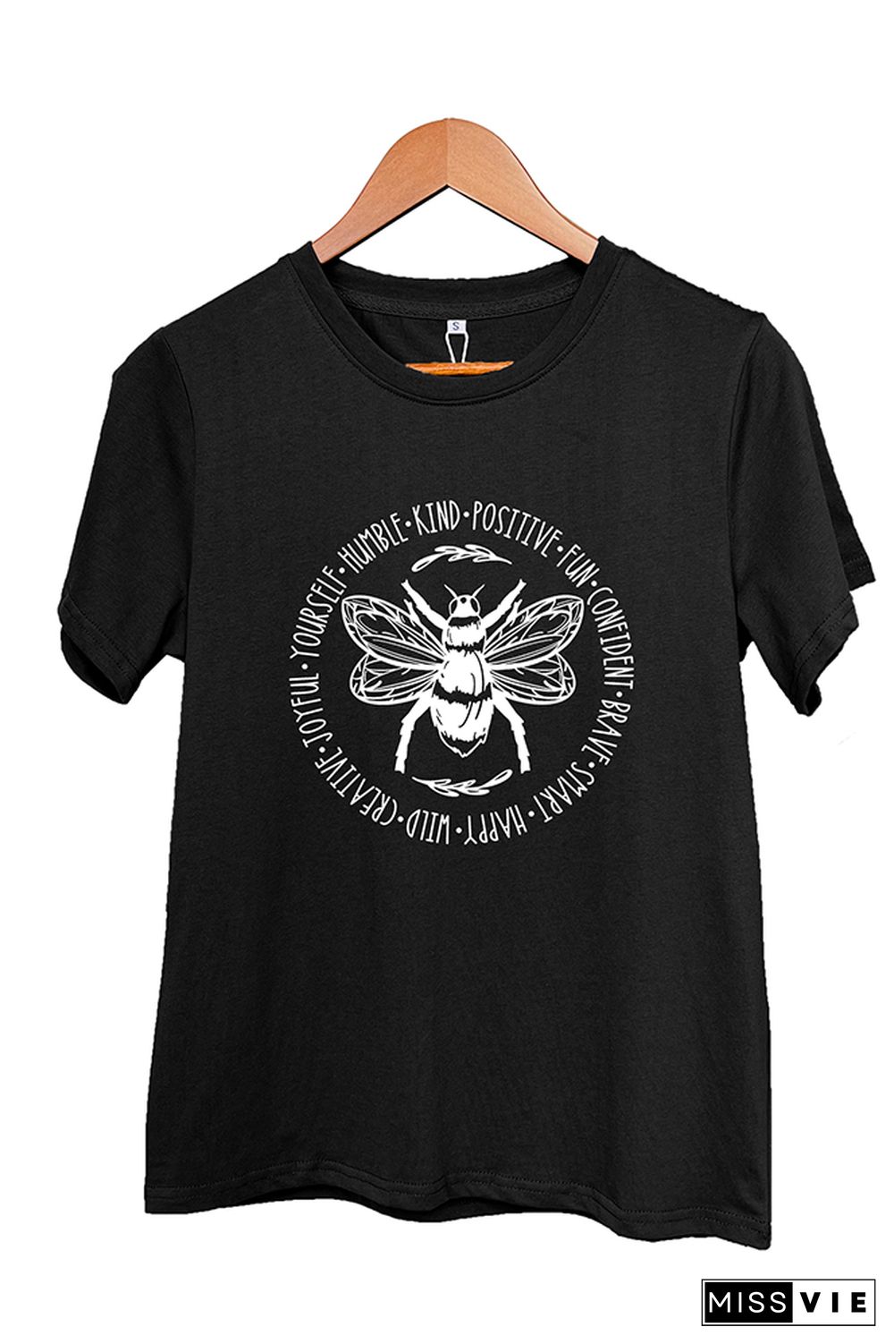 Bee Something Graphic T-Shirt Wholesale