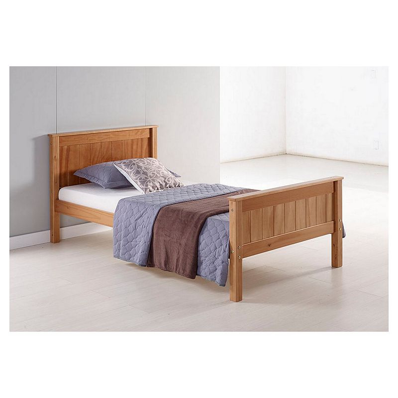 Alaterre Furniture Harmony Cinnamon Platform Twin Bed