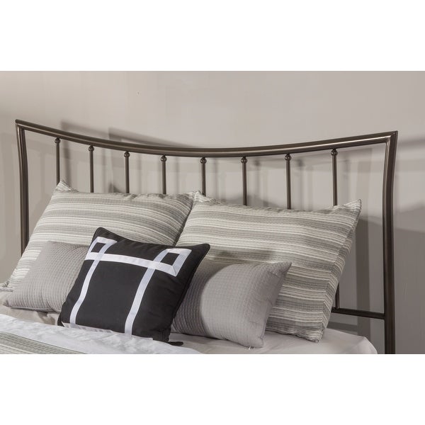 Hillsdale Edgewood Metal Headboard， Magnesium Pewter - - 20254793