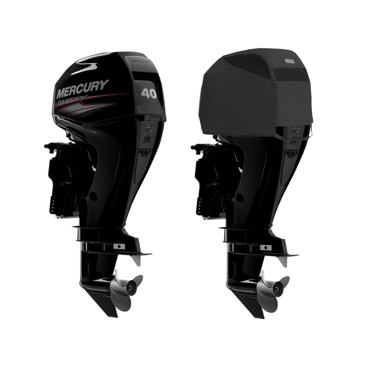 Oceansouth Heavy Duty Vented Cover for Mercury Outboard 4 Stroke 3 Cyl 747cc - 40HP (2008-2023)