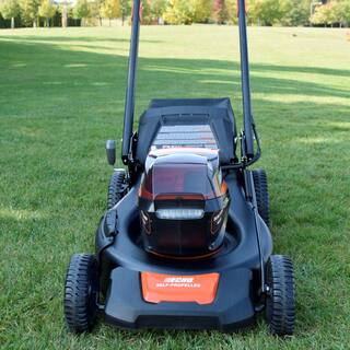 ECHO eFORCE 56-Volt Cordless Battery Lawn Mower and Battery Combo Kit with (2) 5.0Ah Battery and (1) Charger (1-tool) V-DABXAB